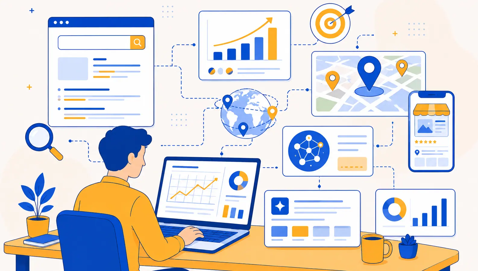 SEO وGEO والظهور في البحث