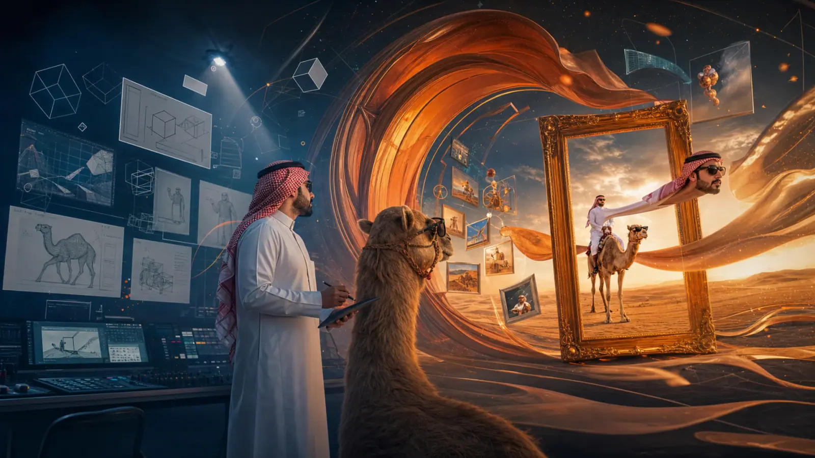 الموشن جرافيك والـ CGI — منهجية العمل